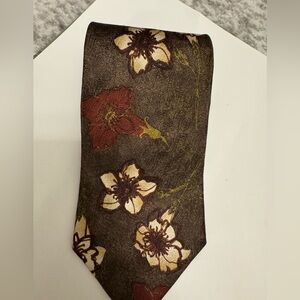 🍂 Structure 100% Silk Floral Tie | Made in USA